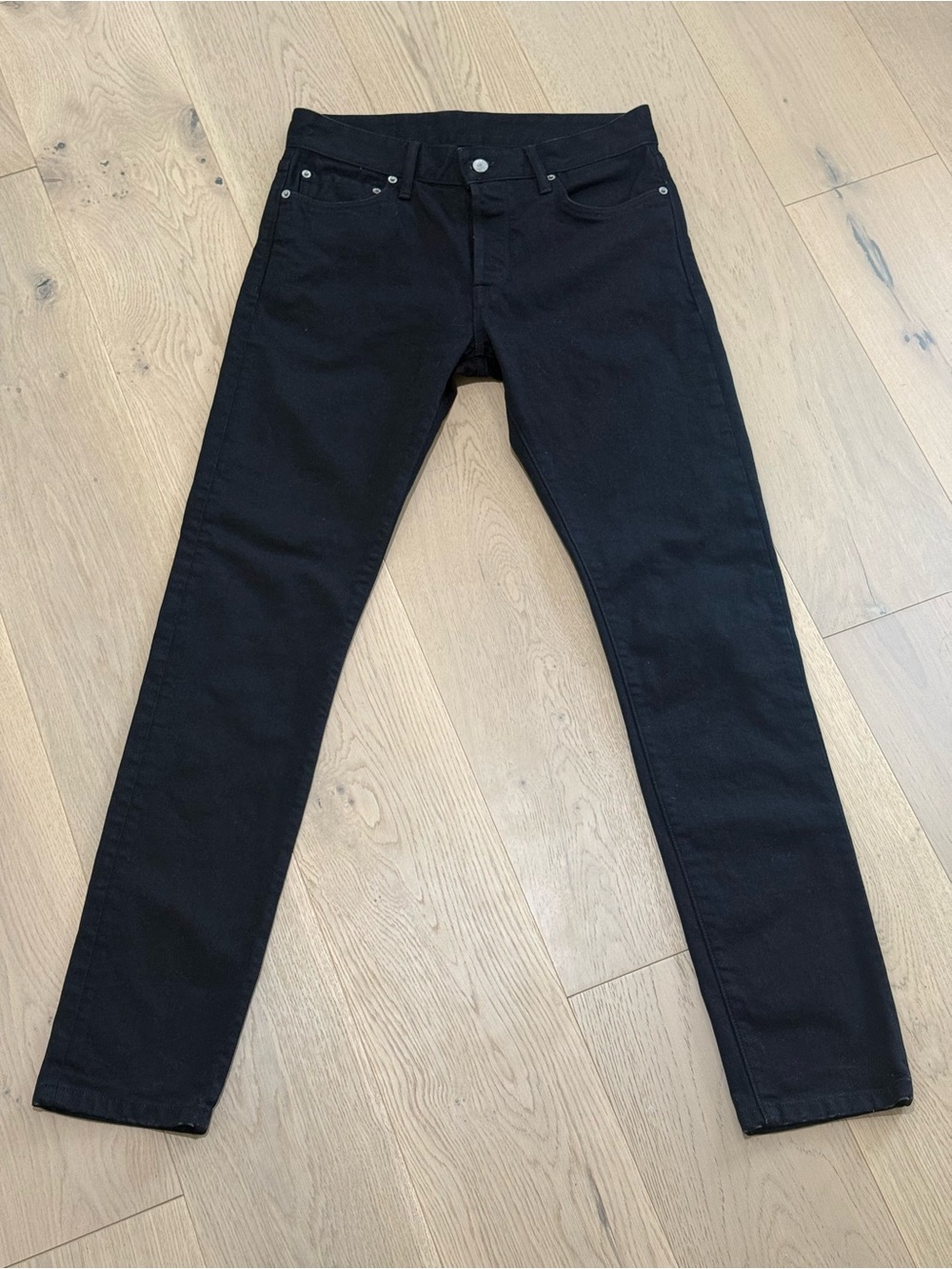 Buck Mason B007 Japanese Denim black Maverick Slim jean